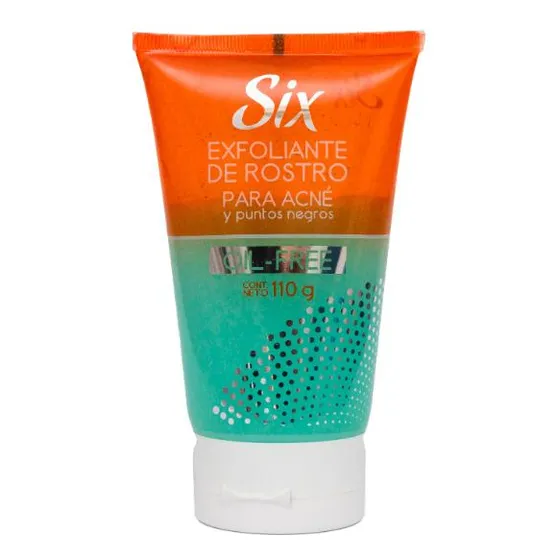 Exfoliante Six Rostro Puntos Negros 110 Grs