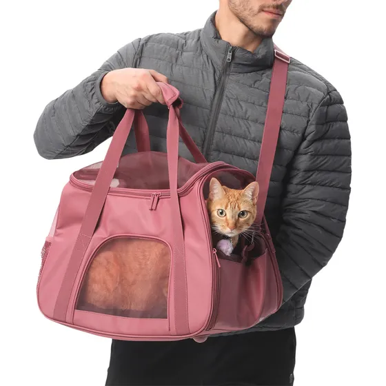 Cargador Totto Para Perro Y Gato Marley 2.0 Color Rosado