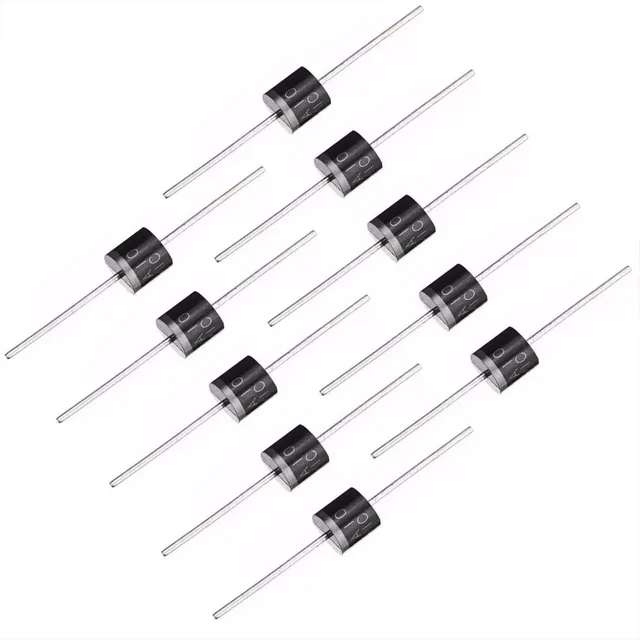 Kit 10 Diodos 10a10, Rectificadores 10a 1000v Case R6