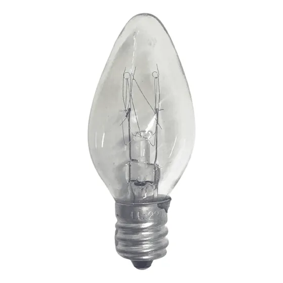 Pack 4 Ampolletas E12 Lampara Candelabro Incandescente