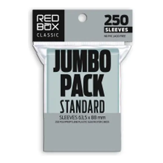 Protectores Red Box Classic Standard 250 Unidades - Transp