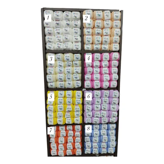 Hilo Diva Amigurumis/ Pack 3 Ovillos. Varios Colores