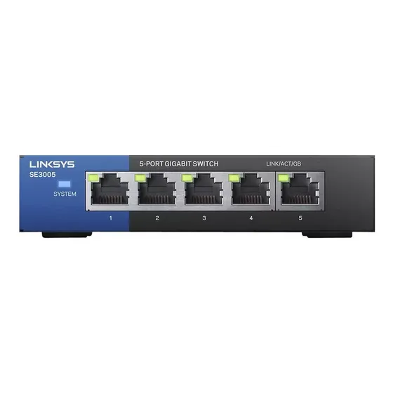 Switch Linksys Se3005 5 Puertos Gigabit