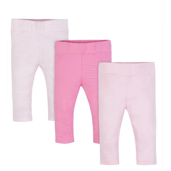 Pantalón Mono Bebe Niñas Wonder Nation 3 Pack 