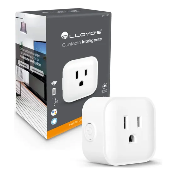 Lloyds Enchufe Inteligente Wifi Smart Plug Compatible Con