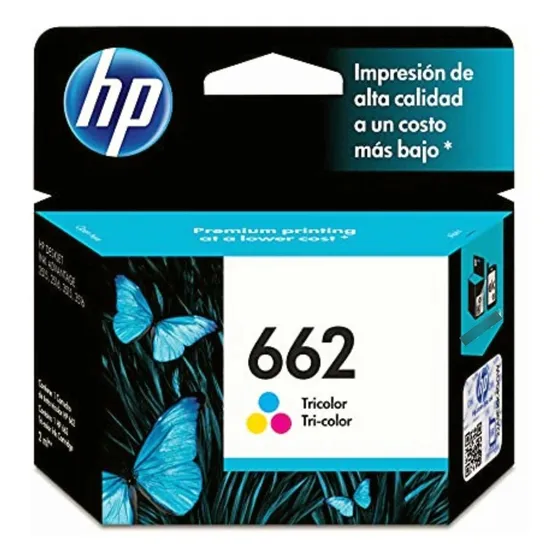 HP 662 cartucho de tinta tricolor 