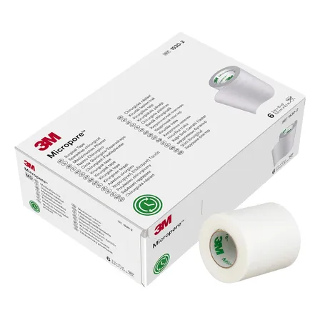 Cinta Micropore Color Blanca 3m 5 Cm X 9.1 M 1530-2 Unidad