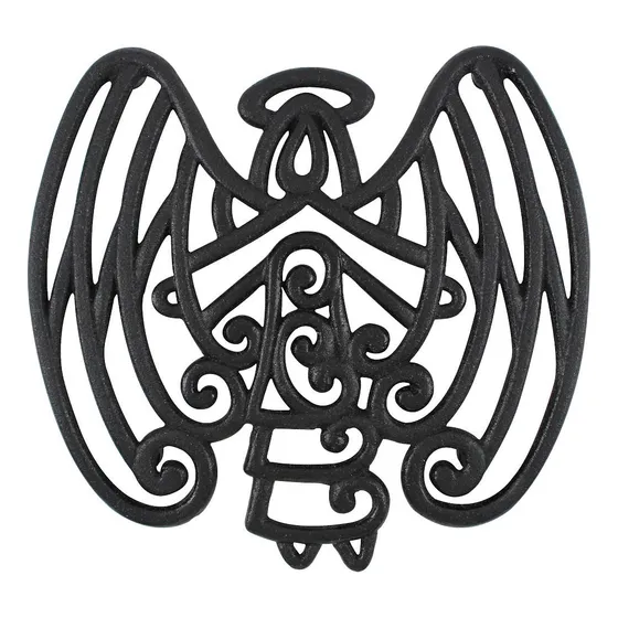 Cara Casa Angel Salvamantel  Hierro Fundido Para Cocina Dia