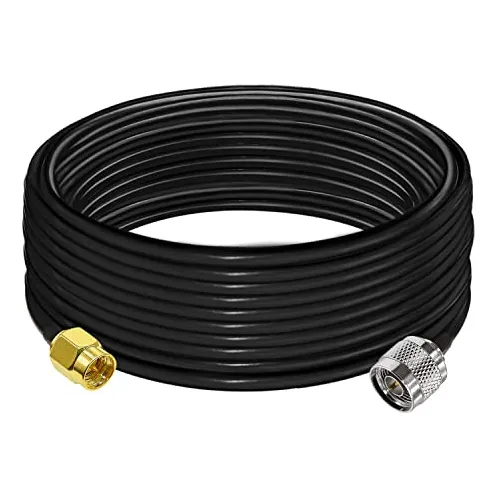 Cable Rg58u  50 Ohm Baja Perdida X 10 Metros