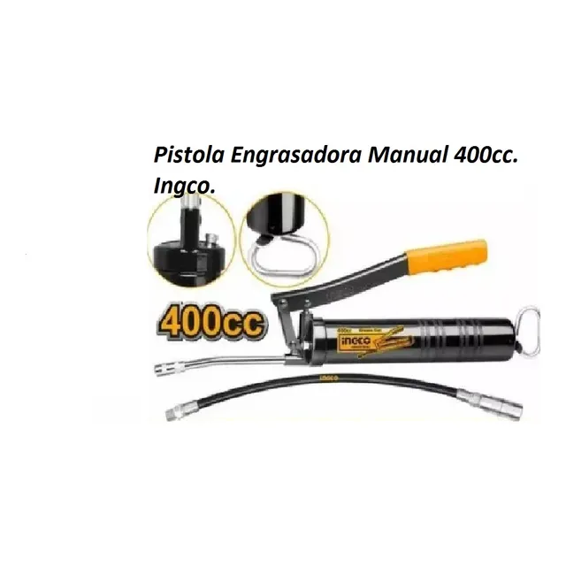 Engrasadora Grasera Manual De 400cc 14oz Mangueras Jadever