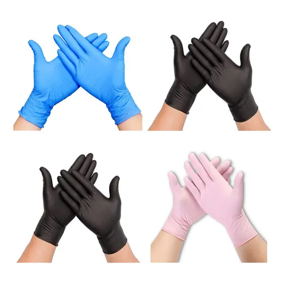 Guantes De Nitrilo Caja X 100 Unidades