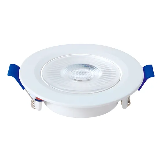 Kit 10 Spot Led 8w Embutido 11cm Direcional Fonte Integrada