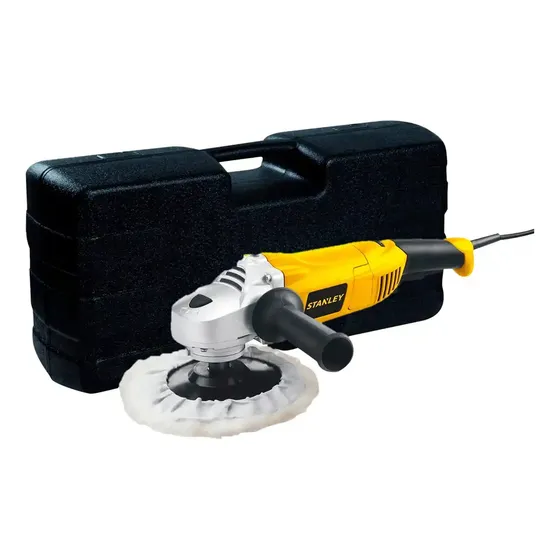 Pulidora 7'' 180mm 1300w + Maleta Plástica Stanley Sp137k-b2