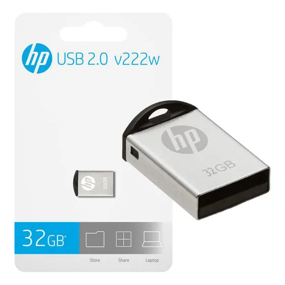 Pendrive 32gb Usb 2.0 Hp V222w Original Pen Drive