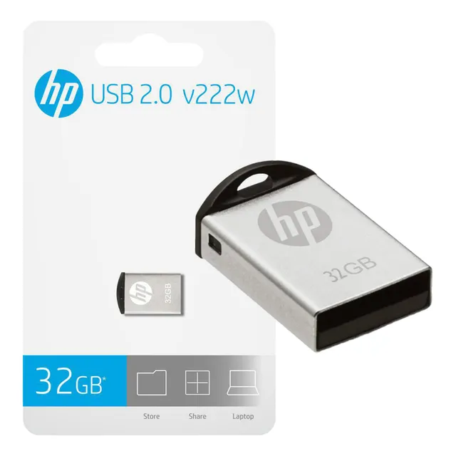 Pendrive 32gb Usb 2.0 Hp V222w Original Pen Drive