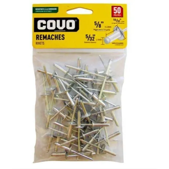 Remache 5/32 X 5/8 50 Piezas Covo