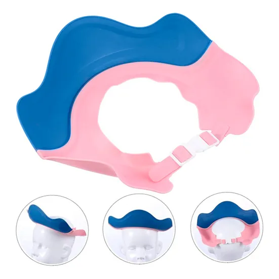 Visera Gorro Para Ducha Ajustable Con Protector Niña