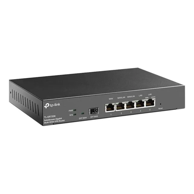 Router TP-Link Omada TL-ER7206 V1 negro 100V/240V