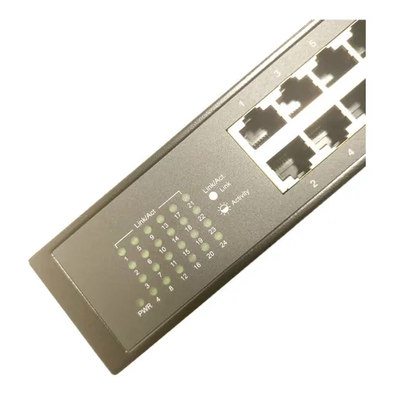 Switch 24 Portas Rj45 Gigabit 10/100/1000mb