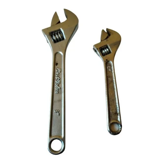 Llaves Ajustables Vanadium  Cerradas Abiertas
