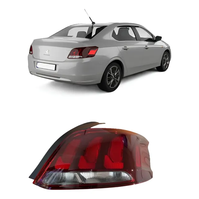 Farol Trasero Derecho Para Peugeot 301 2018-2022 C/placa