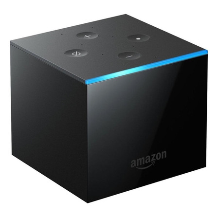 Amazon Fire TV Cube 2.ª generación de voz 4K 16GB negro con 2GB de memoria RAM