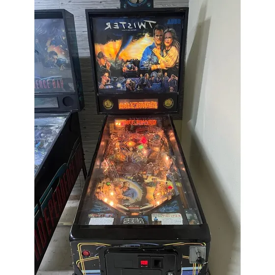 Maquina Pinball Fliperama Twister Game Jogo Retro Raridade