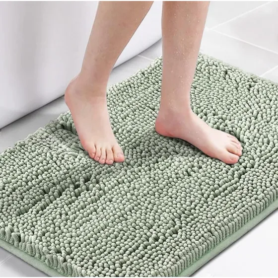 Alfombra Piso Baño Absorbente De Lujo