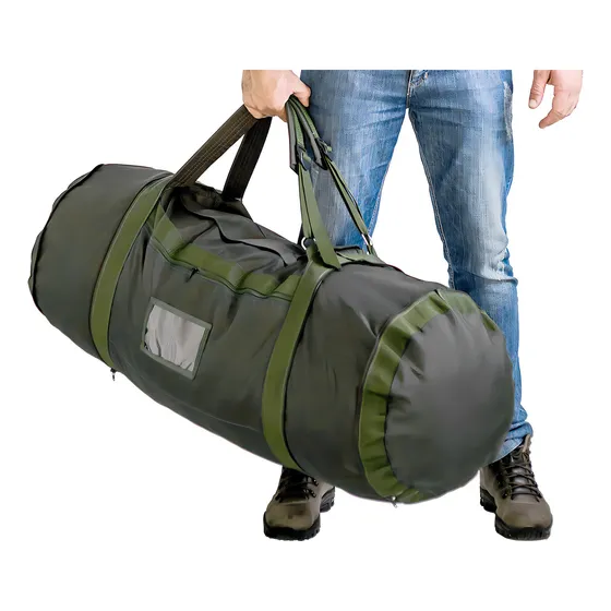 Delta Camuflados Bolsa Camping Verde-musgo 82 L
