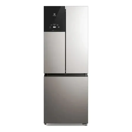 Geladeira Electrolux Frost Free Inverter 484l Efficient Auto Inox Look