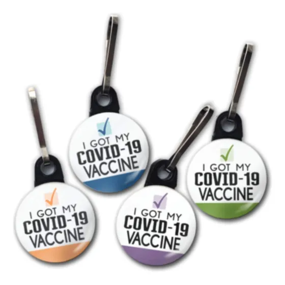Covid  Juego 4 Dije Inscripcion Vacunada I Got My Covid-19