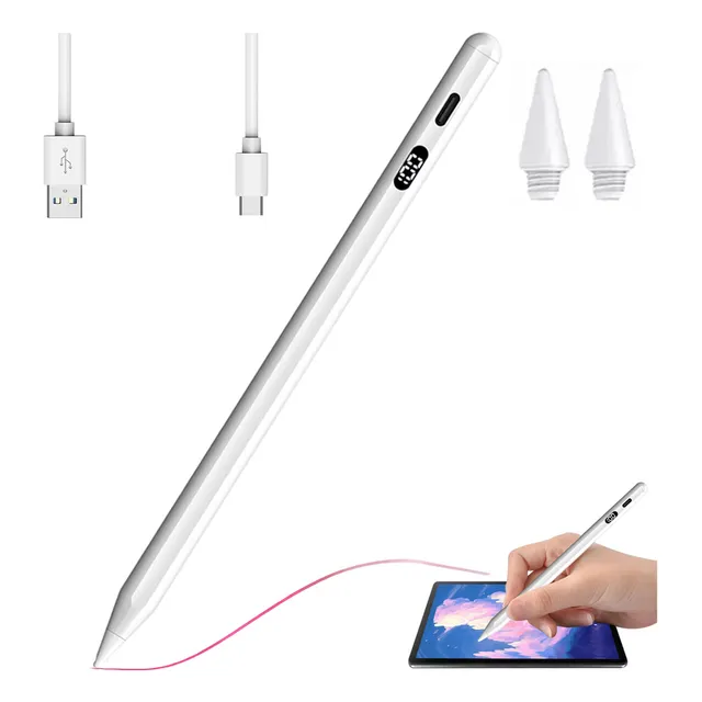 Lápiz Óptico Stylus Pluma Para iPad,magnética,carga Rápida