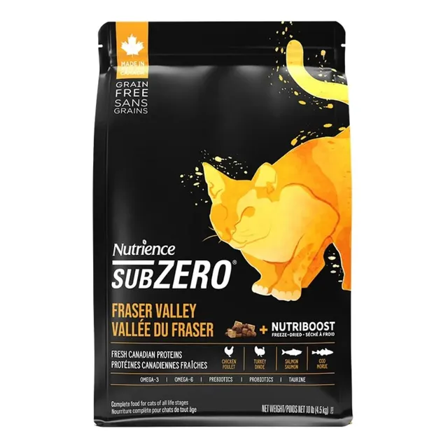 Nutrience Cat Subzero Fraser Valley 4.5kg