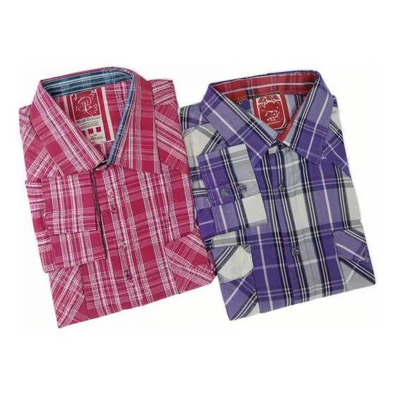 Camisa Manga Larga Cuadro 
