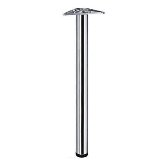 Pata Para Meson De Granito Cromada 2.5 Pul X 71cm