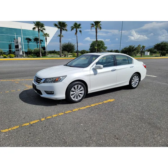 Honda Accord 3.5 Ex-l Sedan V6 Piel Abs Qc Cd Nav Cvt
