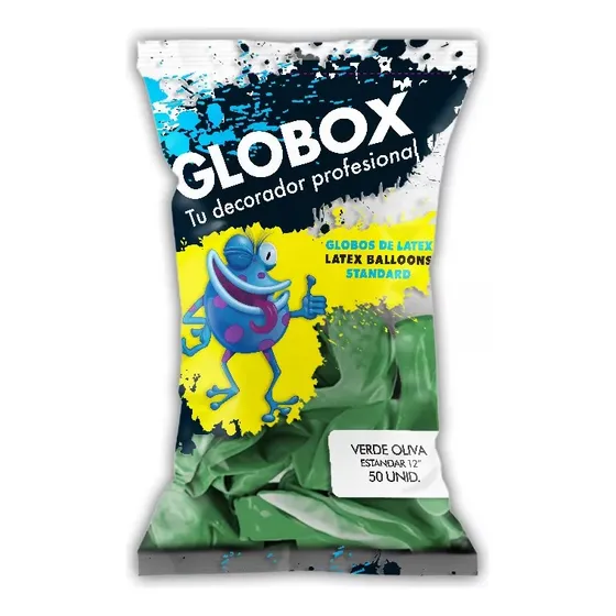 Globox Standard 12 Pul. Verde Oliva  X 50 Un Full
