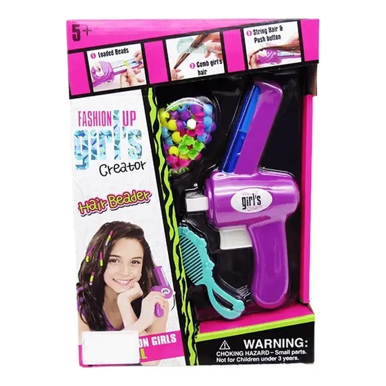 Juego Peluqueria Decoradora Cabello Niñas Juguete Accesorios