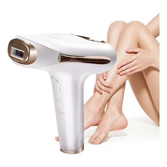 Depiladora Láser Bye Bye Ipl Luz Pulsada Para Uso Facial Y Corporal, Indolora, Segura, Eficaz, Definitiva, Depilación En Casa Para Mujeres Y Hombres, Elimina Vello En Piernas, Axilas Y Bikini.