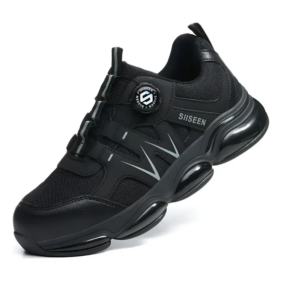 Zapatos De Seguridad Industrial Hombre Tenis Casquillo