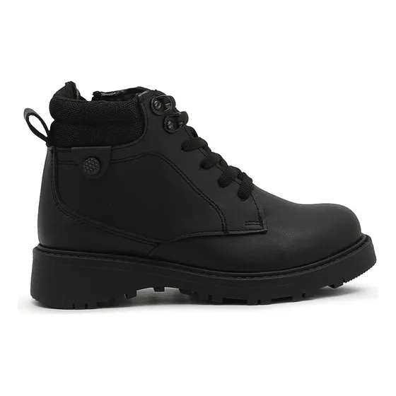 Bota Negro Casual Hombre Karsten