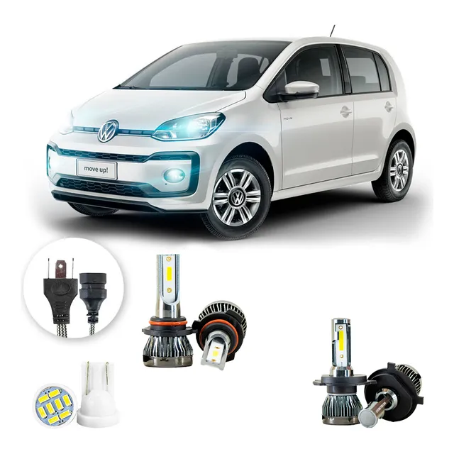 Ultra Led Nano 22000lm Volkswagen Cross Up 2014-2021 H4 Hb4