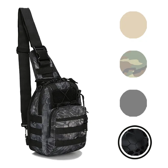 Bolso Cruzado Táctico Militar Pechera Uso Rudo Impermeable