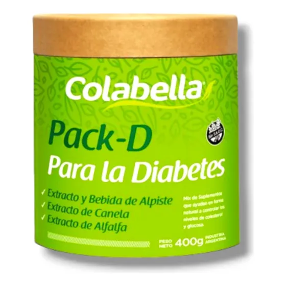 Pack Diabetes Alpiste Canela Alfalfa Colabella 400g