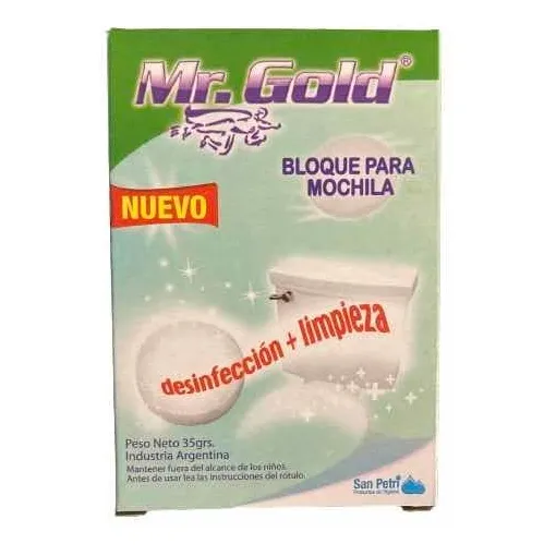 Pastilla Bloque Mochila Inodoros Mingitorios Desinfección