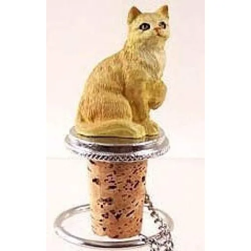 Conversacion Concepto Rojo Shorthaired Tabby Cat Tapon