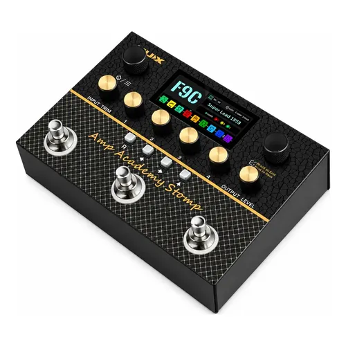 Pedal Nux Amp Academy Stomp Simulador De Amp Cab Ir Loader