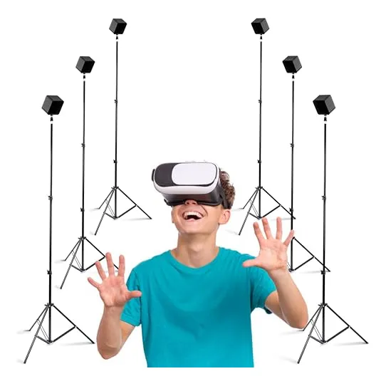 Pack De 6 Soportes Vr Para Steam Y Oculus Rift