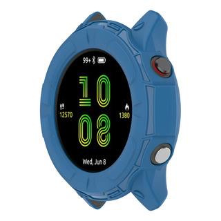Funda Protectora De Tpu Azul Oscuro Para Garmin Forerunner 2 Funda Protectora De Tpu Azul Oscuro Para Garmin Forerunner 2