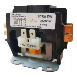 Contactor 2 Polos 30 Amp 40 Res Bobina 24 120 240 Volts Aire Contactor 2 Polos 30 Amp 40 Res Bobina 24 120 240 Volts Aire